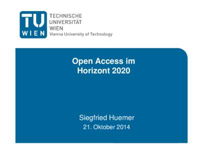 Microsoft PowerPoint - H2020-OpenAccess-SH_okt-2014.pptx