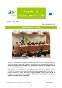 Newsletter  Latin America Unit    Number 6, June 2010                                                                                