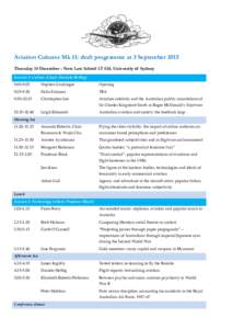 Microsoft Word - Aviation Cultures Mk II - draft programme 3 September 2015