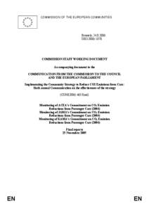 Climate change policy / Energy conservation / Energy economics / Diesel engines / Fuel economy in automobiles / Fuel efficiency / Emission standard / Compressed natural gas / ACEA agreement / Energy / Technology / Environment