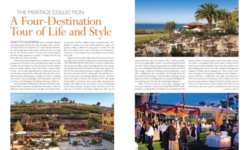 The Meritage Collection A Four-Destination Tour of Life and Style