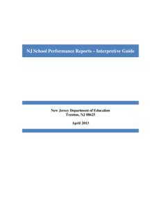 No Child Left Behind Act / New Jersey Assessment of Skills and Knowledge / High School Proficiency Assessment / New Jersey Department of Education / PARCC / Ramsey High School / Manchester Regional High School / Education in New Jersey / Education in the United States / Education