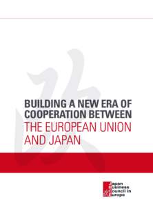 Building a new era of cooperation B Between the european uropean union