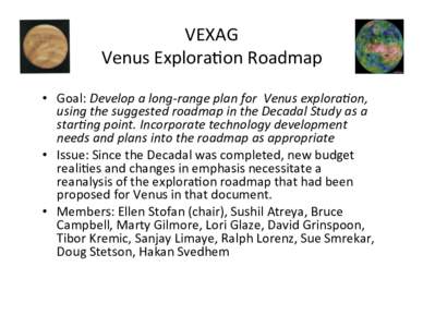 Observations and explorations of Venus / Space colonization / Venus / Spaceflight / Space