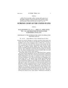 Basic Inc. v. Levinson / Erica P. John Fund /  Inc. v. Halliburton Co. / Corporate crime / Misrepresentation / Matrixx Initiatives /  Inc. v. Siracusano / Presumption / Halliburton / Stoneridge Investment Partners v. Scientific-Atlanta / Contract / Law / Contract law / Evidence law