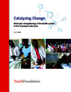 Catalyzing Change Molecular strengthening of the health system in the Tanzanian Lake Zone JULY  2009