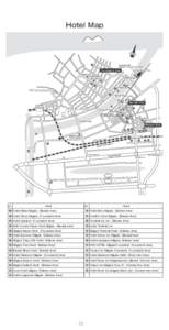 Hotel Map  TOKI MESSE (Niigata Convention Center)  Furumachi Area