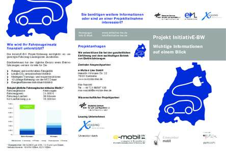    InitiativE-BW Wie wird Ihr Fahrzeugeinsatz finanziell unterstützt?
