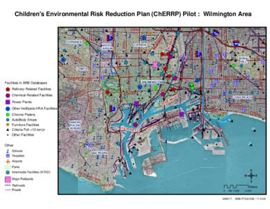 Map: [removed]Wilmington Area: Pilot for Children's Environmental Risk Reduction Plan (ChERRP)