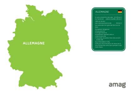 ALLEMAGNE En zone urbaine/hors des villes	[removed]km/h Sur l’autoroute:	 vitesse conseillée 130 km/h Véhicule tracteur avec remorque (autoroute):