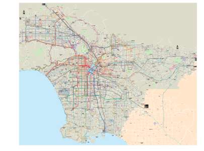 Metro Bus and Metro Rail System Map