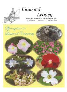 Linwood Legacy HISTORIC LINWOOD FOUNDATION, INC. VOLUME 17  (2J}riIl7/i11lf