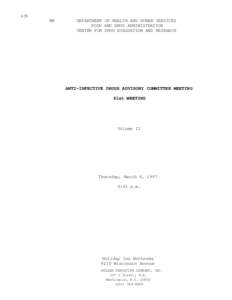 ajh RM DEPARTMENT OF HEALTH AND HUMAN SERVICES FOOD AND DRUG ADMINISTRATION CENTER FOR DRUG EVALUATION AND RESEARCH