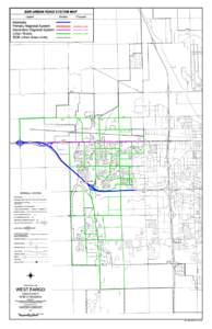 2008 URBAN ROAD SYSTEM MAP Legend Existing  Proposed