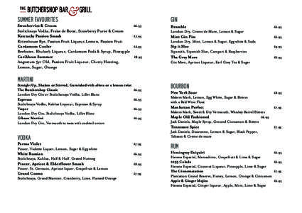 cocktails List page April 2015