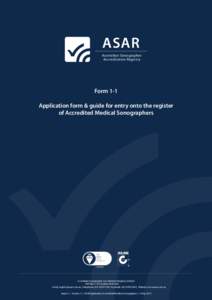 Australian Sonographer Accreditation Registry Limited[removed], [removed], www.asar.com.au ASAR Australian Sonographer Accreditation Registry
