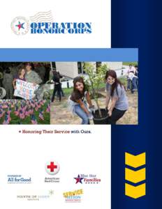 INDEX About Blue Star Families Operation Honor Corps 1  How to Get Started