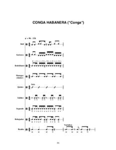 CONGA HABANERA (