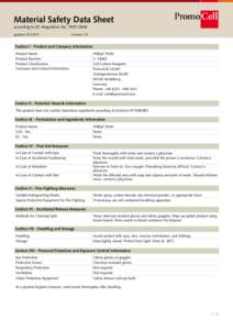 Chemistry / Environmental law / Material safety data sheet / Materials / Occupational safety and health / Safety engineering / Hygiene / Glove / Potassium nitrate / Safety / Health / Medicine