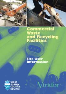 Commercial Waste and Recycling Facilities  Site User