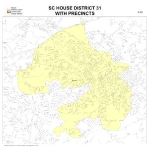 SC HOUSE DISTRICT 31 WITH PRECINCTS Rd in dC