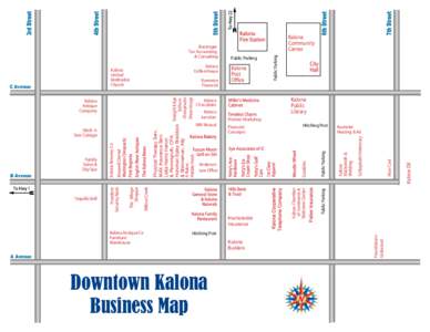 Printers Workshop  A Avenue Downtown Kalona Business Map