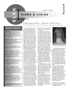 ELEA  VOLUME 7, ISSUE 1 VIEW S