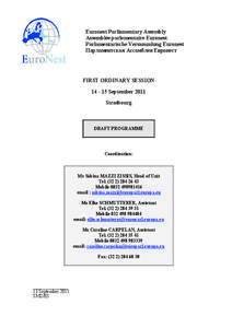 European Parliament / MEPs for Bulgaria / MEPs for Poland 2004–2009 / MEPs for Poland 2009–2014 / Seat of the European Parliament in Strasbourg / Louise Weiss / Eastern Partnership / Kristian Vigenin / President of the European Parliament / European Union / Europe / Euronest Parliamentary Assembly