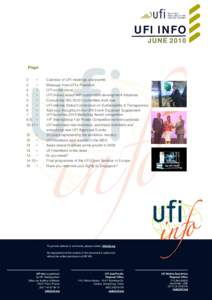 UFI INFO  JUNE 2010 Page 2