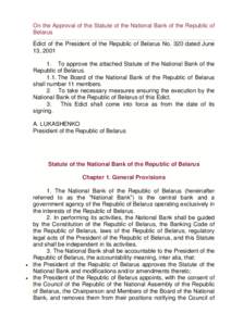 Belarus / Central Bank of the Republic of Turkey / Government / Outline of Belarus / Banking in Belarus / Economy of Belarus / Europe / Central bank