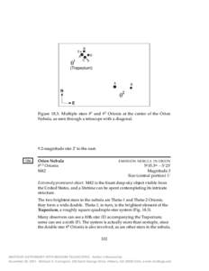 Universe / Trapezium Cluster / Orion Nebula / Orion / Theta Orionis / Theta¹ Orionis C / Orion constellation / Astronomy / Astrology