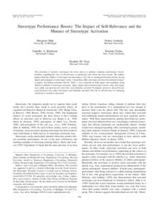 Journal of Personality and Social Psychology 2002, Vol. 83, No. 3, 638 – 647 Copyright 2002 by the American Psychological Association, Inc/$5.00 DOI: 