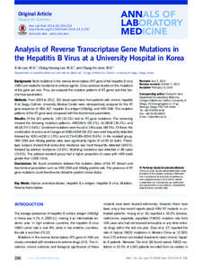 Original Article Diagnostic Genetics Ann Lab Med 2014;34:[removed]