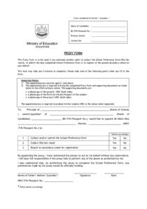 Passport / Ergo Proxy / National Registration Identity Card