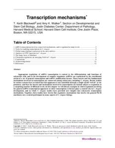 RNA polymerase I / RNA interference / Regulation of gene expression / General transcription factor / Eukaryotic transcription / Messenger RNA / MED15 / RNA / Histone deacetylase / Biology / Gene expression / Transcription