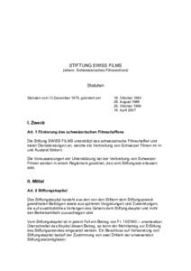 Microsoft Word - Statuten SFZ neu.doc