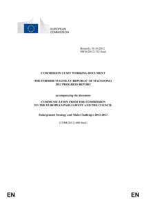 EUROPEAN COMMISSION Brussels, [removed]SWD[removed]final