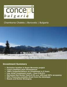 Microsoft Word - Concept Bulgaria - Borovets Investment Report.doc