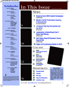 •May[removed]NPT_Layout[removed]:40 AM Page 3  Editor-in-Chief Paul Clolery [removed]  In This Issue