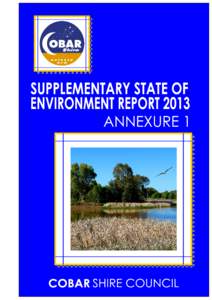 ANNEXURE 1 SUPPLEMENTARY STATE OF ENVIRONMENT REPORT 1. 2.