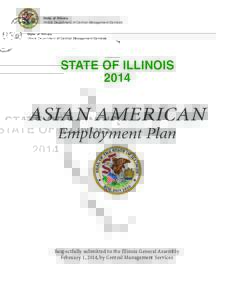 State of Illinois Illinois Department of Central Management Services STATE OF ILLINOIS 2014