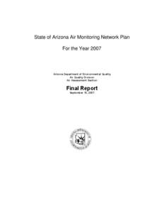 Annual Monitoring Network Review