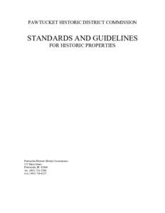 Rhode Island / Construction / Pawtucket /  Rhode Island / Zoning in the United States / Historic districts in the United States / Building code / National Register of Historic Places / Historic preservation / Architecture