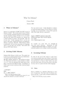 Subroutines / Scheme / Callback / GNU Guile / Lisp / Anonymous function / Variadic function / Eval / Parameter / Software engineering / Computing / Computer programming