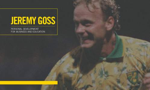 Jeremy Goss / Norwich / Norwich City F.C. / Carrow Road / English footballers / Norfolk / Football in the United Kingdom / Association football