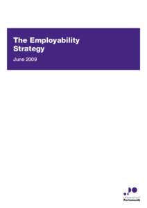 The Employability Strategy June 2009 	 Document title