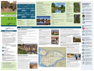 Segregated cycle facilities / TransLink / Transport / Steveston /  British Columbia / Richmond /  California