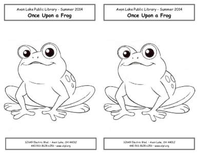 Five Green and Speckled Frogs / Five little speckled frogs / Frog