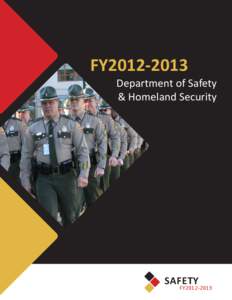 FY2012[removed]Department of Safety & Homeland Security  SAFETY