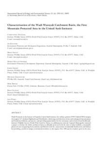 Deserts and xeric shrublands / Member states of the Cooperation Council for the Arab States of the Gulf / Member states of the United Nations / Wadi Wurayah / Gulf of Oman desert and semi-desert / Fujairah / United Arab Emirates / Arabian Tahr / Ras al-Khaimah / Asia / Emirates of the United Arab Emirates / Western Asia